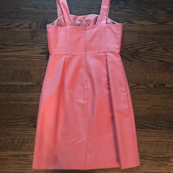 JCrew Size 8 peach colored dress - Picture 2 of 3
